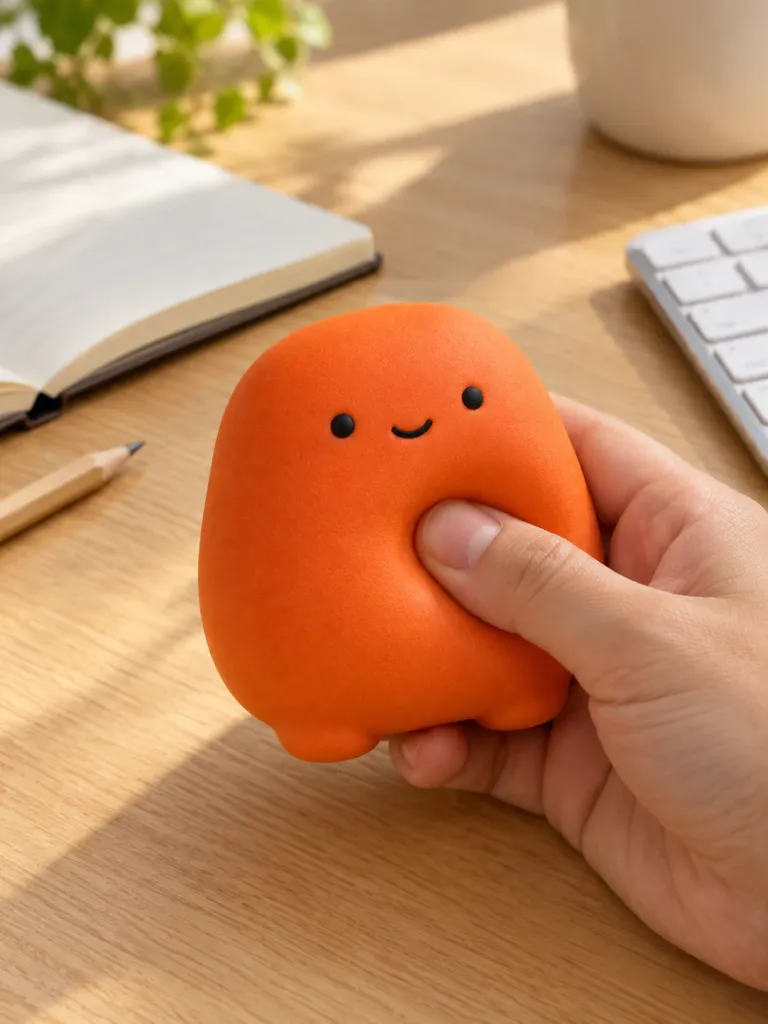 Glob on a desk