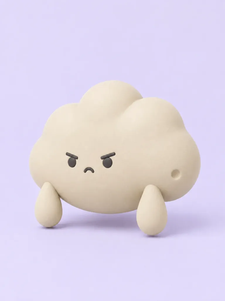 Grumble Cloud in Putty
