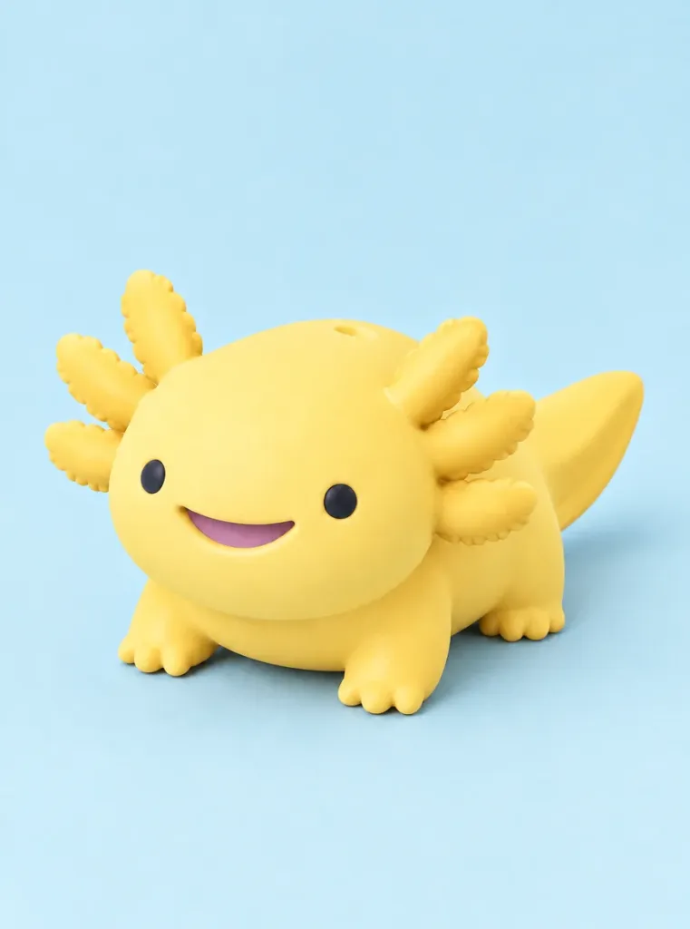 Pip the Axolotl in Butter