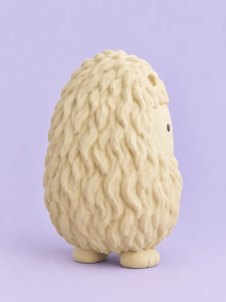 Tuftling Yeti, back view