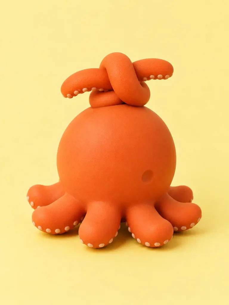 Knotty Octo, back view