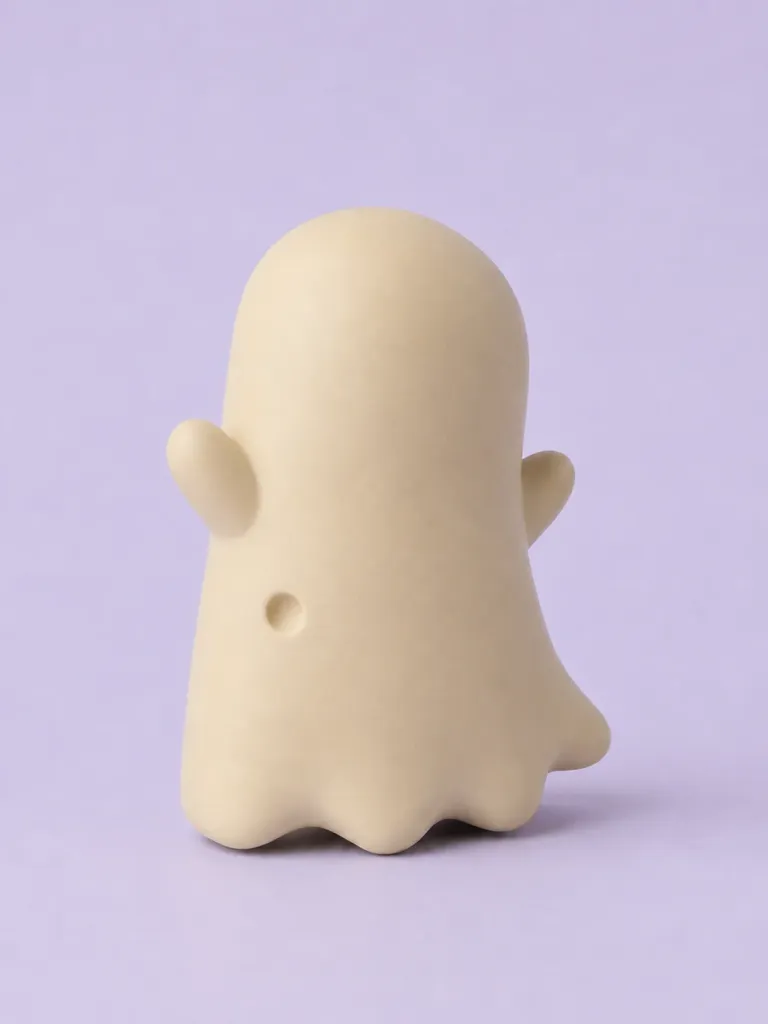 Wonky Ghost, back view