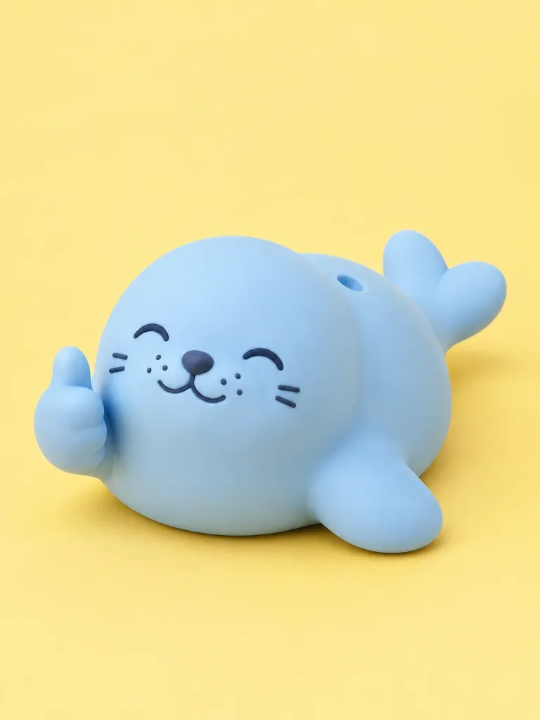 Seal of Approval in Sky, front view