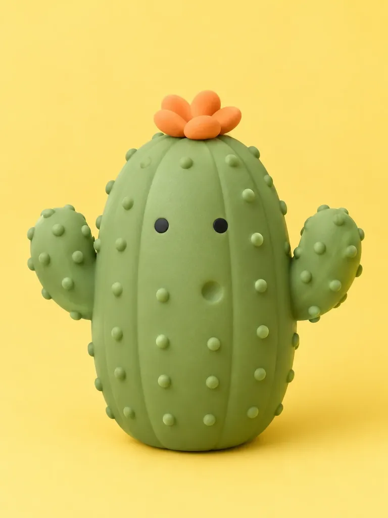 Cactus Carl in Moss, front view