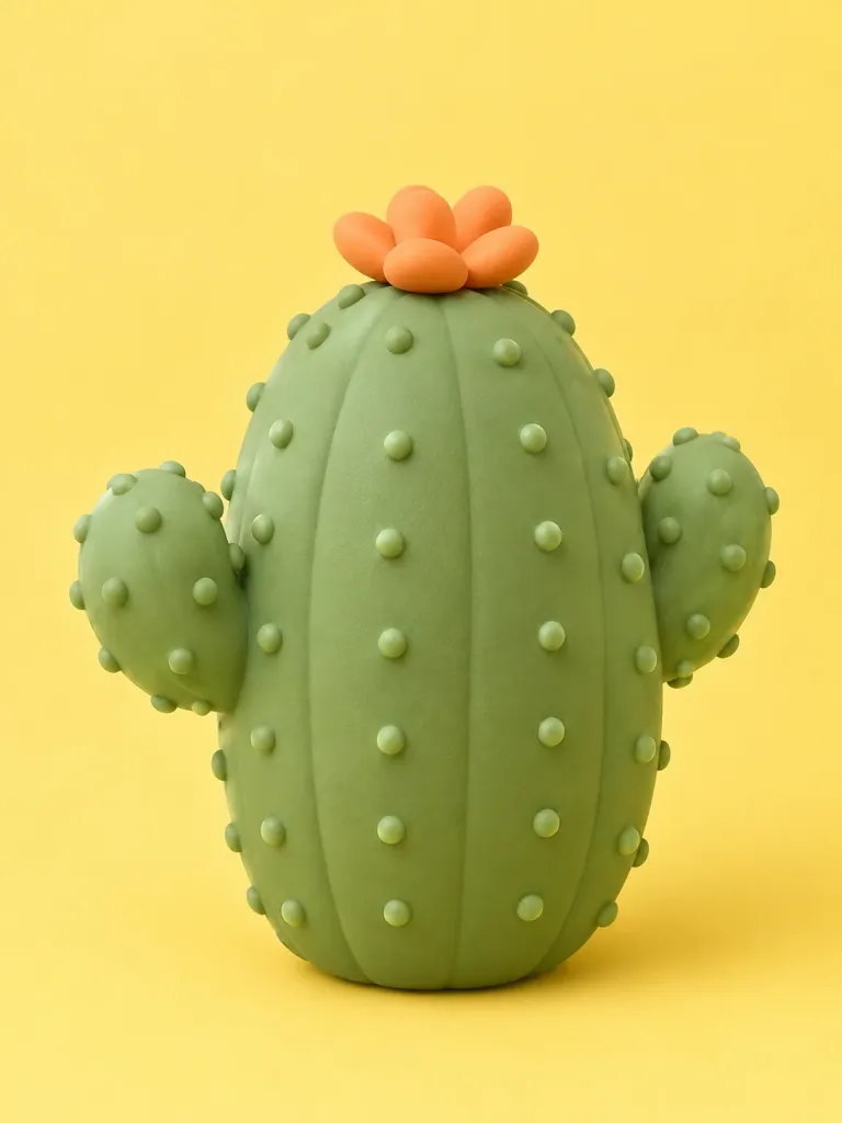 Cactus Carl, back view