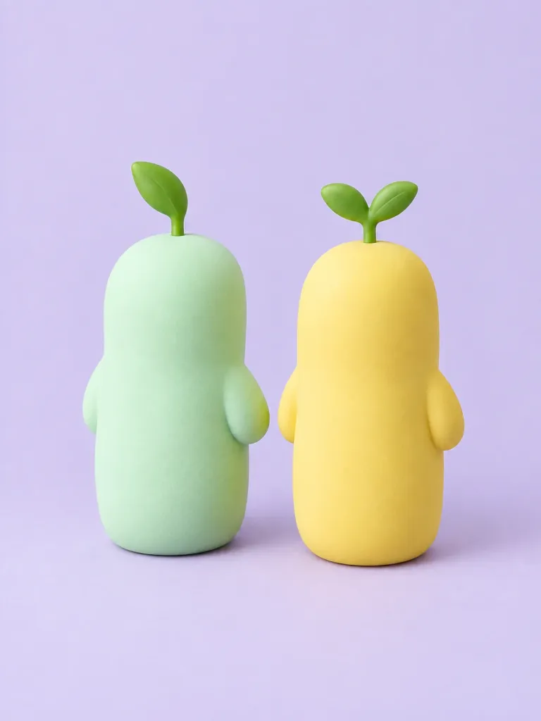 Sprout Twins — Set van 2, achterkant