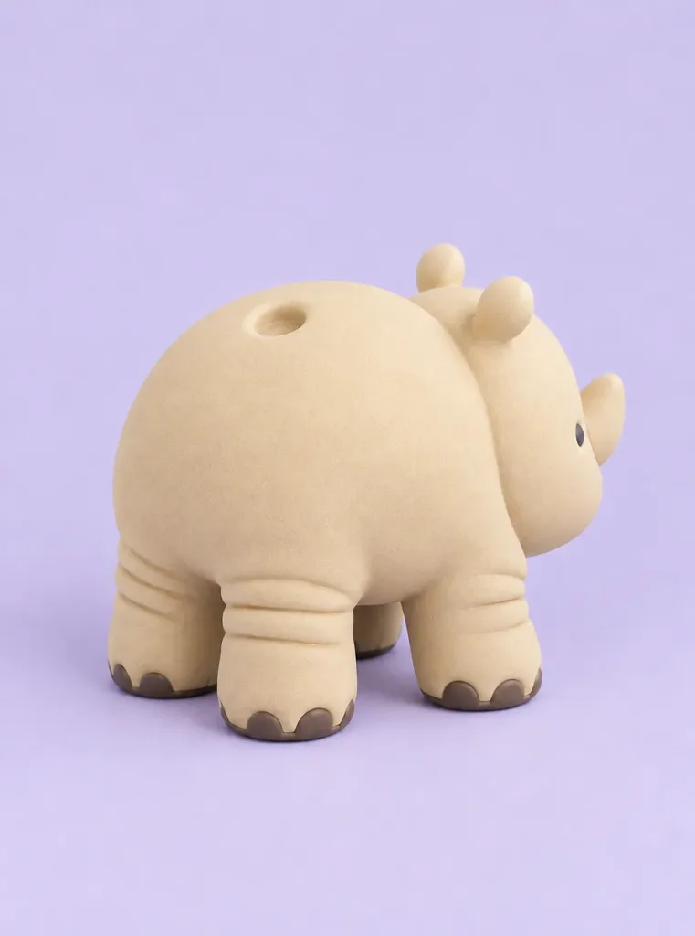 Rocky Rhino, back view