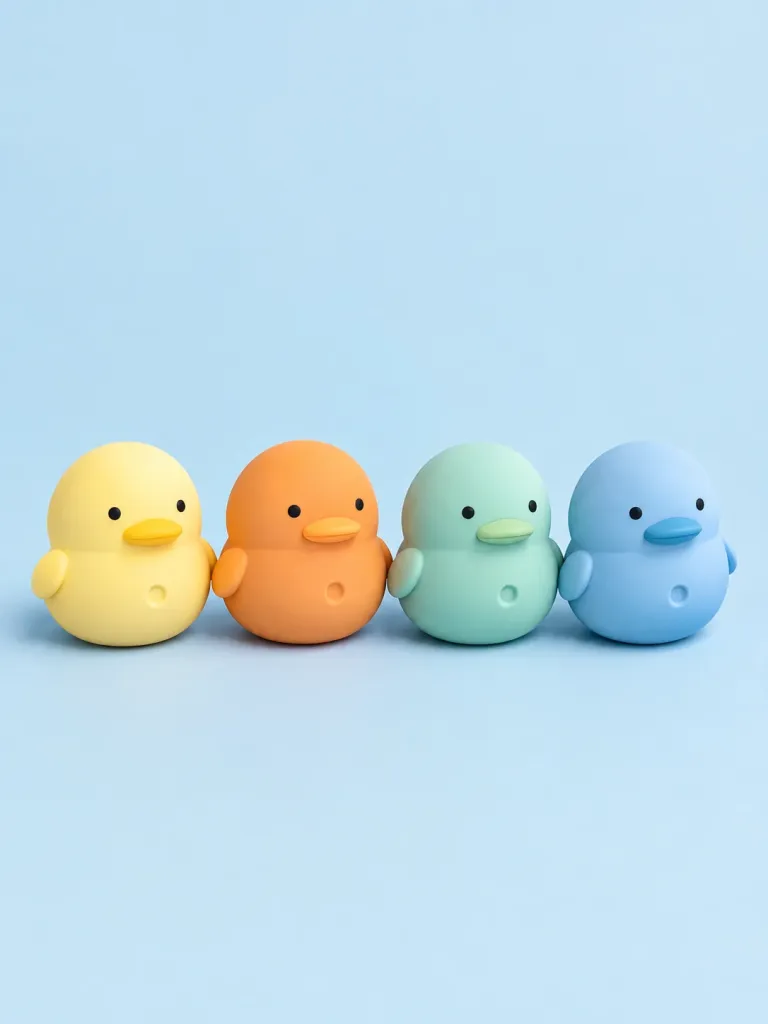 Puddle Duck Crew — Set of 4, front view