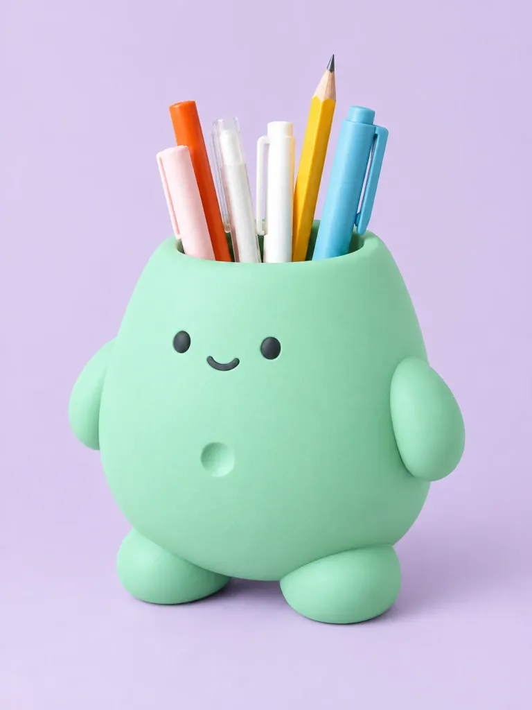 Puff Pennenpot in Mint