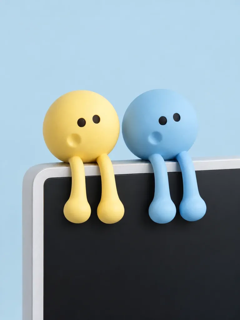 Monitor Peekers — Set of 2, front view