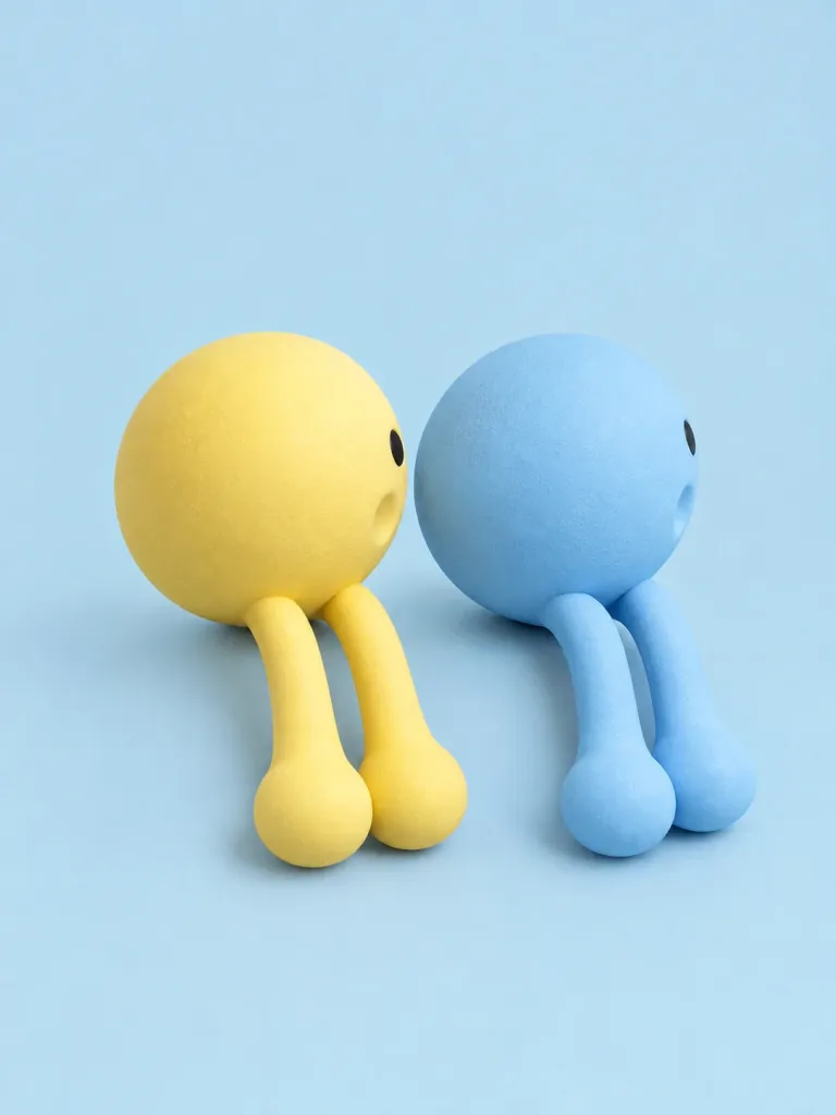 Monitor Peekers — Set of 2, back view