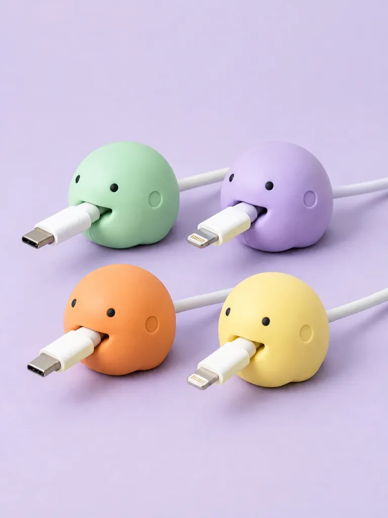 Cable Critters — Set of 4, front view
