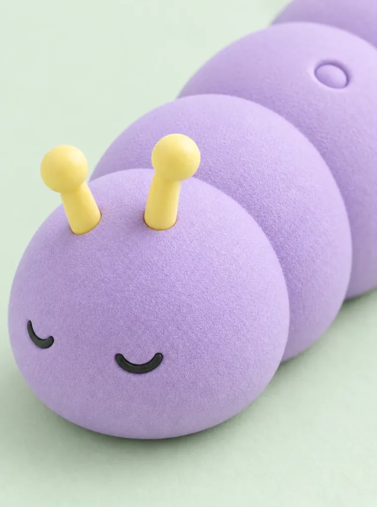 Snooze Wrist Cushion, close-up of the surface and dent