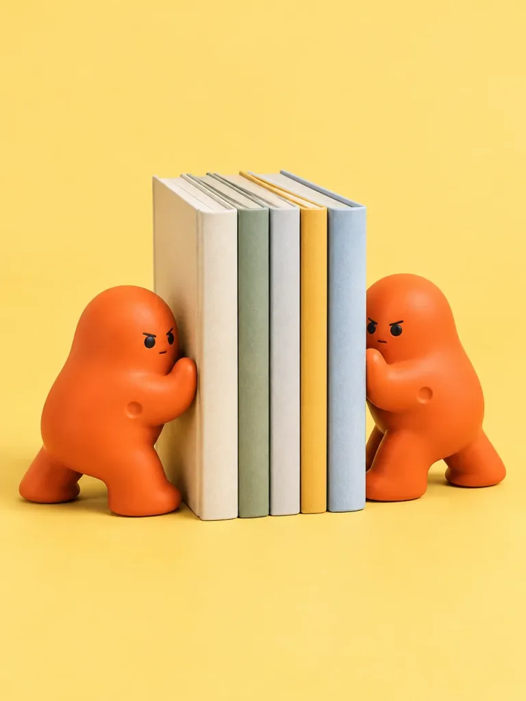 Bookend Buddies — Par, forfra