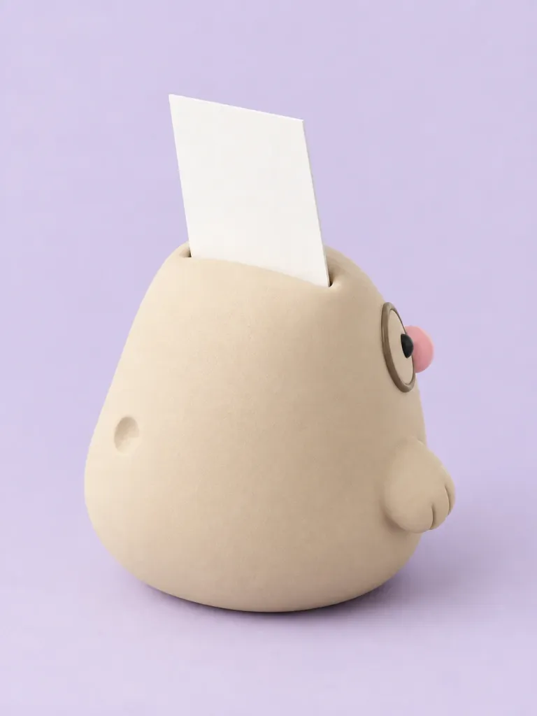 Memo Mole, back view