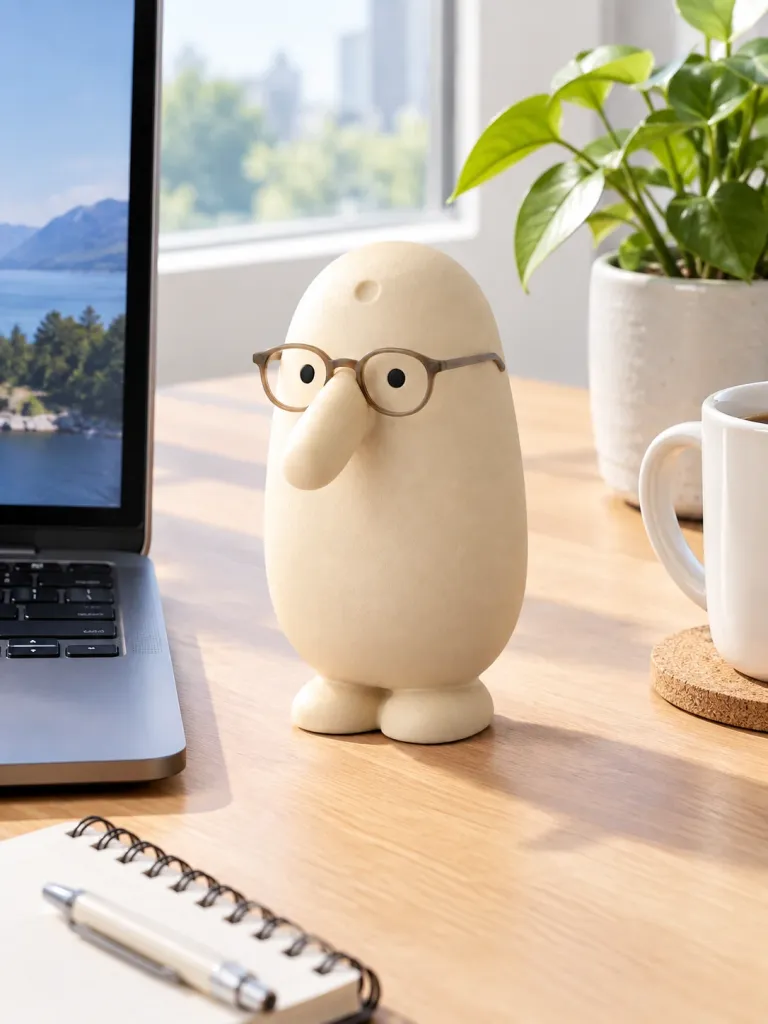 Specs Snoot Stand sur un bureau