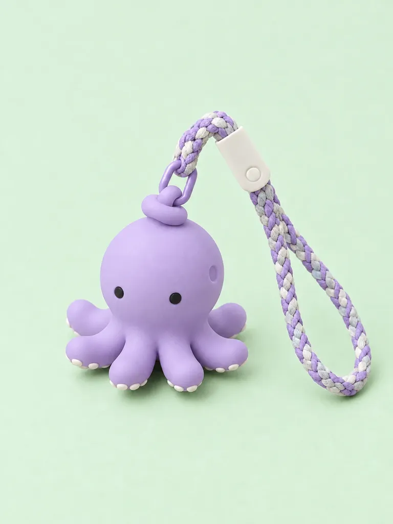 Octo Phone Strap in Lilac