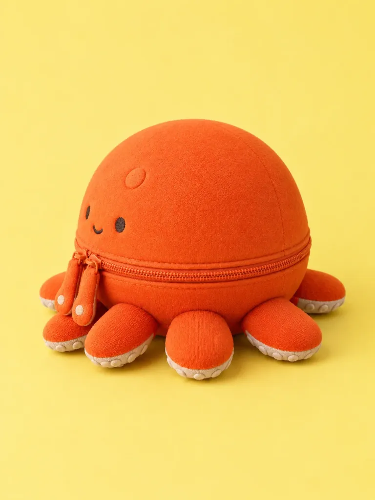 Octo Cable Pouch, back view